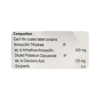 CLAVOZIT 625mg Tablet 6's - Bacterial Infections-Pen