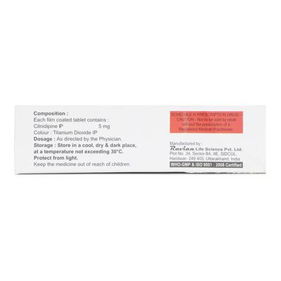 Cilzen 5mg Tablet 10'S - Hypertension-Cal