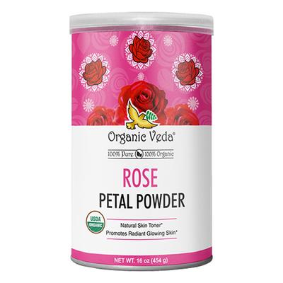 Organic Veda Rose Petal Powder 454 gm - Personal Care (Ayush)