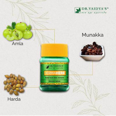 Dr. Vaidya's Dermaherb Pills (Pack of 2 x 30's) - Speciality Medicines