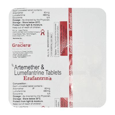 ERAFANTRIN Tablet 6's (N) - Malarial