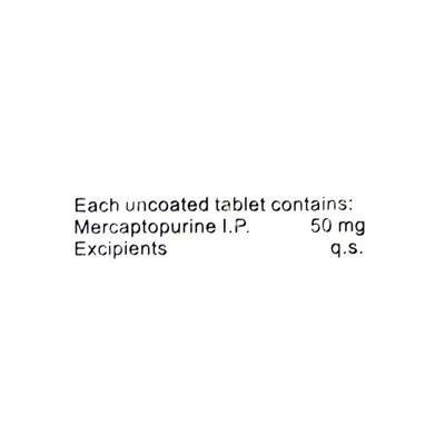 Captomer 50mg Tablet 10'S - Cancer Oncology-Cyt