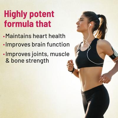 Gynoveda Ayurvedic Omega 3 Capsule (Pack of 3 x 30's) - Omega Fish Oil Fatty Acids