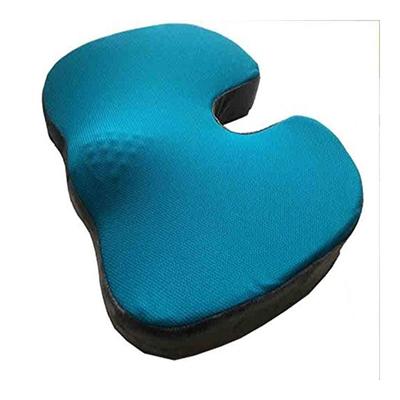 VIAGGI Coccyx Orthopedic Memory Foam Cooling Gel Seat Cushion - Grey - Pads And Pillows