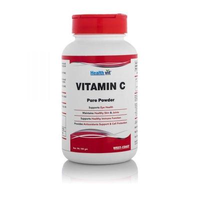 HealthVit Vitamin C Pure Powder 100 gm - Vitamin C