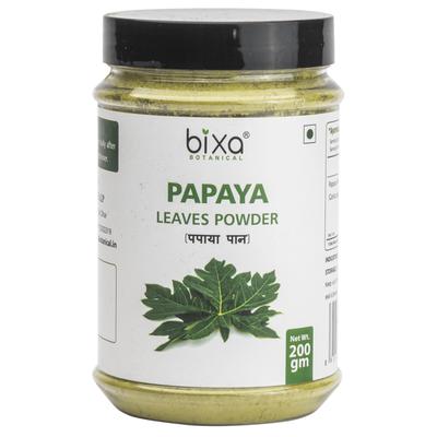 Bixa Botanical Papaya Leaves Powder 200 gm - Digestive Care