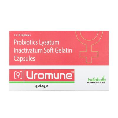 Uromune Capsule 10'S - Gastro Intestinal Motility Disorders-GIT