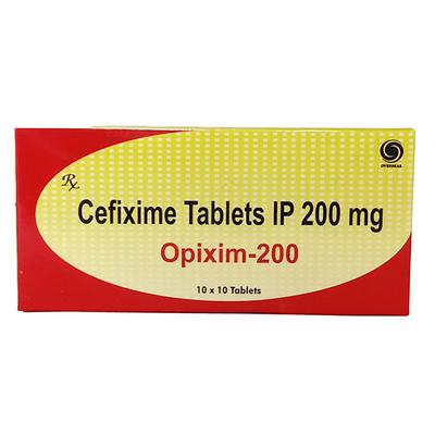 OPIXIM 200 Tablet 10's - Bacterial Infections-Cep