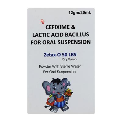 ZETAX O 50 LBS Dry Syrup 30ml - Bacterial Infections-Cep