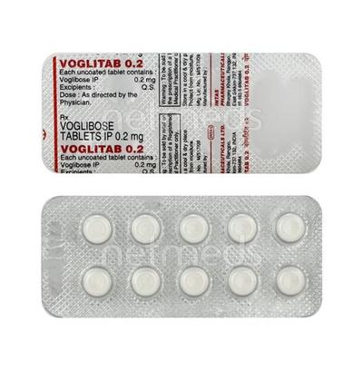Voglitab 0.2mg Tablet 10'S - Diabetes-Ant