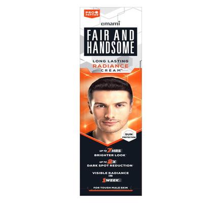 Emami Fair And Handsome Oil Clear Face Wash 50 gm (Fair And Handsome Radiance Cream 25 gm Worth Rs 60 Free) 1's - Face Washes