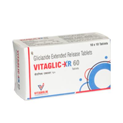 VITAGLIC XR 60mg Tablet 10's - Diabetes-Ant