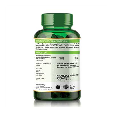 Nutrafirst Garcinia Cambogia Capsule 60's - Weight Loss