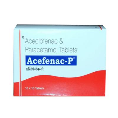 ACEFENAC P TABLET 10'S - Pain relief-Nsa