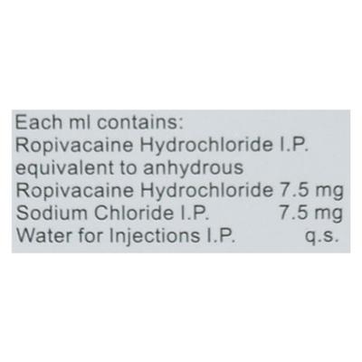 ROPIN 0.75% INJECTION 20ML - Anaesthesia - Local-Ana