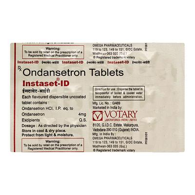 INSTASET ID 4 Tablet 10's - Vomitting/Emesis-Ant