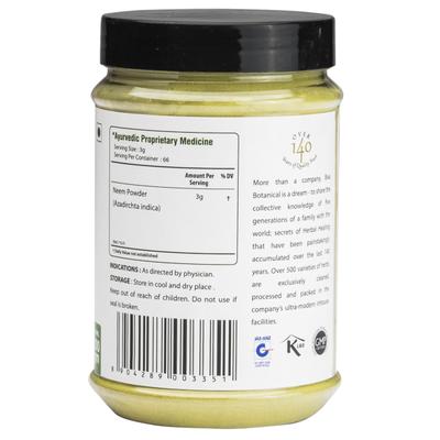 Bixa Botanical Neem Leaves Powder 200 gm - Pure Herbs