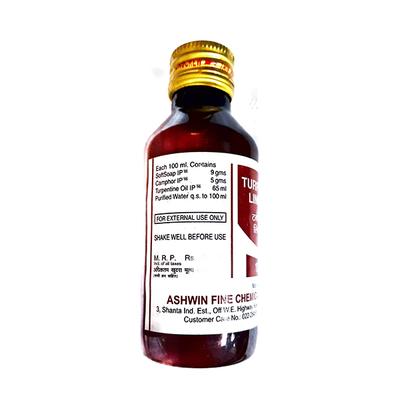 Ashwin Turpentine Liniment 100 ml - Wound Wash