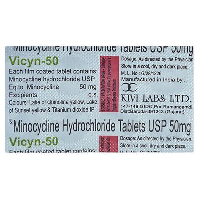 VICYN 50 Tablet 10's - Bacterial Infections-Tet