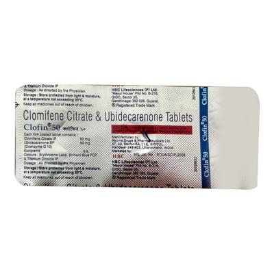CLOFIN 50 Tablet 5's - Hormonal Therapy-Oes