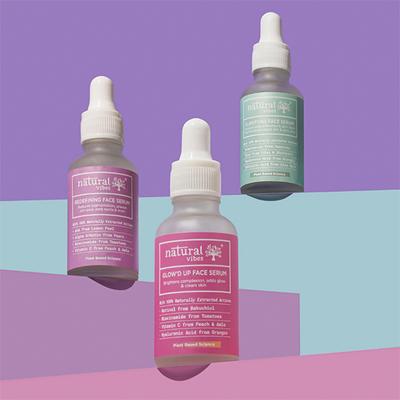 Natural Vibes Glow'd Up Face Serum 30 ml - Face Serum
