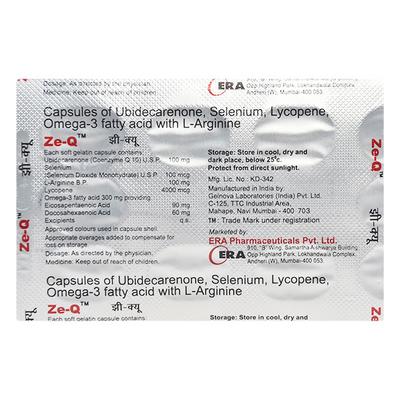 ZE Q Softgel Capsule 10's - Supplements-Sup