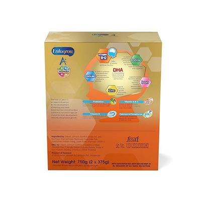 Enfagrow Nutritional Milk Powder A+ Stage 4 (2+ Years) - Vanilla Flavour 750 gm (Refill Pack) - Baby And Infant Supplements