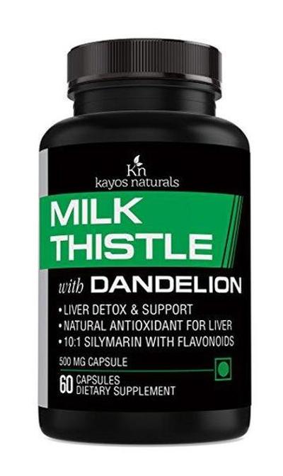 Kayos Milk Thistle with Dandelion 500 mg Capsule 60's - Vital Health