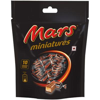 Mars Miniatures Chocolate Bar - Caramel 100 gm - Nutritional Bars