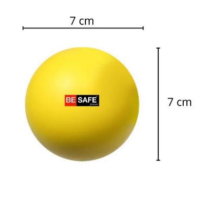 Be Safe Forever Physiotherapy Hand Exercise Ball - Yellow - Supports And Braces