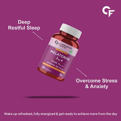 CF Melato-T3 Melatonin 3 mg+ Veg Tablet 90's - Mental Health