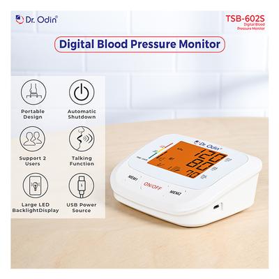Dr. Odin Digital Blood Pressure Monitor - White (TSB-602S) - Blood Pressure Monitors