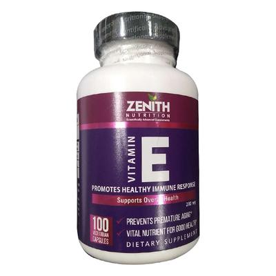 Zenith Nutrition Vitamin-E 200 mg Capsules 100's - Multi-Vitamins