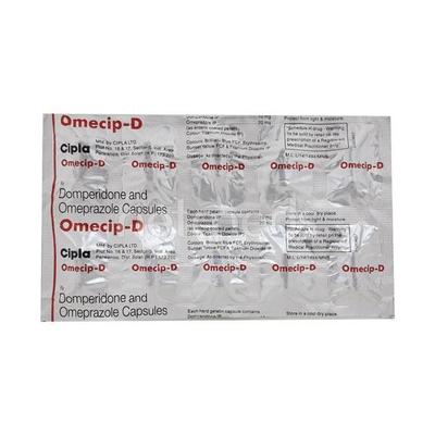 Omecip D Capsule 10'S - Ulcer/Reflux/Flatulence-Aaa