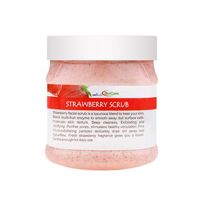 Gemblue Biocare Face Scrub - Strawberry 500 ml - Face Scrubs