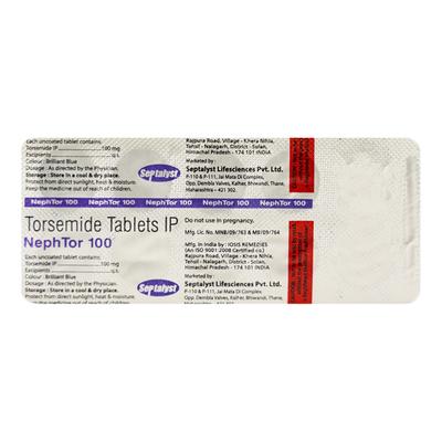 NEPHTOR 100mg Tablet 10's - Hypertension-Diu
