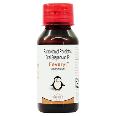 FEVERYL 250mg Oral suspension 60ml - Fever-Ana