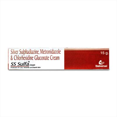 SS SULFA Cream 15gm - Skin Infections-Ski