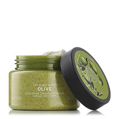 The Body Shop Olive Exfoliating Cream Body Scrub 250 ml - Shower Gels & Body Wash