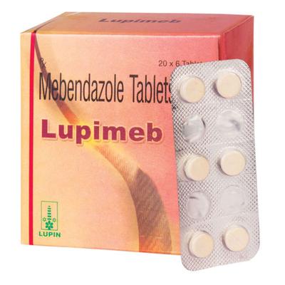 Lupimeb 100mg Tablet 6'S - Parasitic Worms-Ant