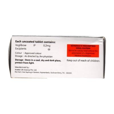 VOGLISTIN MD 0.2mg Tablet 10's - Diabetes-Ant