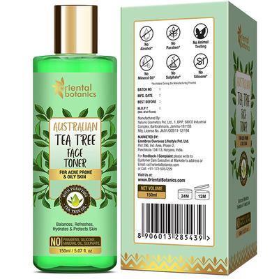 Oriental Botanics Australian Tea Tree Face Toner 150 ml - Toners