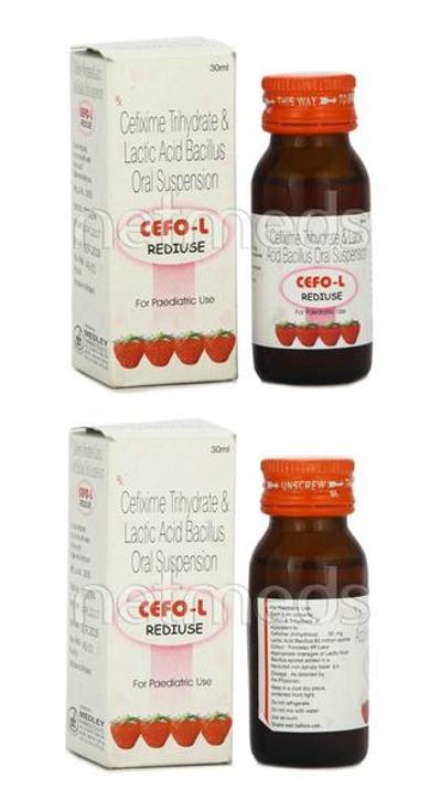 Cefo L Rediuse Syrup 30ml - Bacterial Infections-Cep