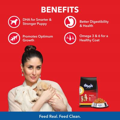 Drools Chicken and Egg Puppy Dog Food 1200 gm - Petfood