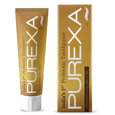 Purexa Oral Care Combo (Probiotic Anticavity Toothpaste 100 gm + Bamboo Toothbrush 1's) - Toothpaste