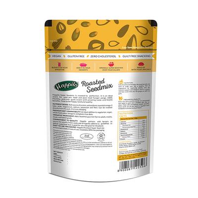 Happilo Organic Roasted Seedmix Seeds 250 gm - Nutritional Bars