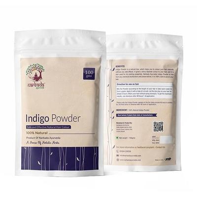 Narbada Ayurveda Indigo Hair Colour Powder 100 gm - Powder