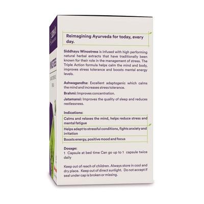 Siddhayu Winostress Capsule 60's - Speciality Medicines