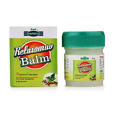 Hapdco Relaxomuv Balm 10 gm - Speciality Medicine