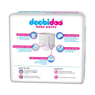 Doobidoo Premium Baby Pants (L) 14's - Diapers & Wipes